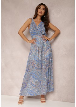 Niebieska Sukienka Noir ze sklepu Renee odzież w kategorii Sukienki - zdjęcie 157070006