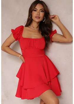 Czerwona Sukienka Kephenia ze sklepu Renee odzież w kategorii Sukienki - zdjęcie 157070606