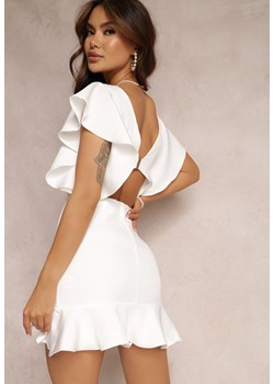 Biała Sukienka Marinette ze sklepu Renee odzież w kategorii Sukienki - zdjęcie 157070616