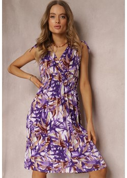 Fioletowa Sukienka Leepey ze sklepu Renee odzież w kategorii Sukienki - zdjęcie 157071018