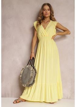 Żółta Sukienka Filades ze sklepu Renee odzież w kategorii Sukienki - zdjęcie 157071148