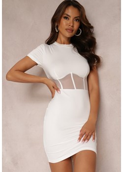 Biała Sukienka Canialla ze sklepu Renee odzież w kategorii Sukienki - zdjęcie 157071536
