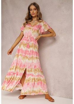 Różowa Sukienka Neylan ze sklepu Renee odzież w kategorii Sukienki - zdjęcie 157071666