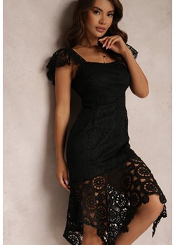 Czarna Sukienka Andramia ze sklepu Renee odzież w kategorii Sukienki - zdjęcie 157071808