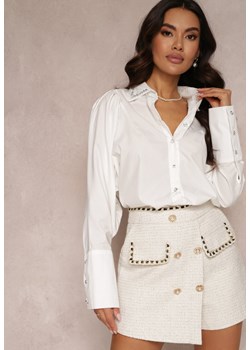 Biała Koszula Nee ze sklepu Renee odzież w kategorii Koszule damskie - zdjęcie 157071885