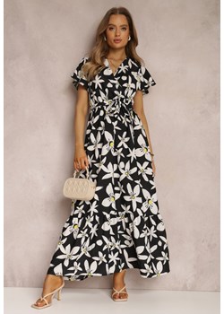Czarna Sukienka Mannie ze sklepu Renee odzież w kategorii Sukienki - zdjęcie 157072148