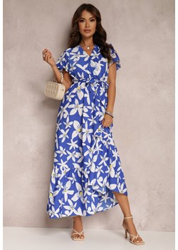 Niebieska Sukienka Mannie ze sklepu Renee odzież w kategorii Sukienki - zdjęcie 157072158