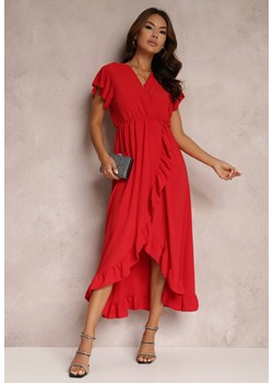 Czerwona Sukienka Morleo ze sklepu Renee odzież w kategorii Sukienki - zdjęcie 157072468
