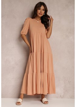 Różowa Sukienka Bawełniana Hagelin ze sklepu Renee odzież w kategorii Sukienki - zdjęcie 157073107
