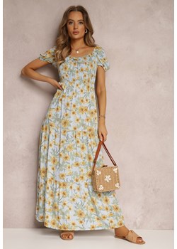 Jasnoniebieska Sukienka Svard ze sklepu Renee odzież w kategorii Sukienki - zdjęcie 157073138