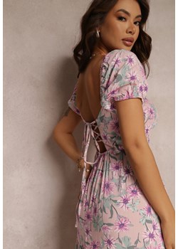 Różowa Sukienka Svard ze sklepu Renee odzież w kategorii Sukienki - zdjęcie 157073139