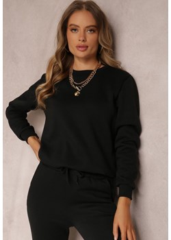 Czarna Bluza Hullu ze sklepu Renee odzież w kategorii Bluzy damskie - zdjęcie 157073228