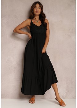 Czarna Sukienka Chryazire ze sklepu Renee odzież w kategorii Sukienki - zdjęcie 157073488