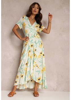 Beżowa Sukienka Farida ze sklepu Renee odzież w kategorii Sukienki - zdjęcie 157073518