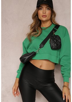 Zielona Bluza Oversize Khadimat ze sklepu Renee odzież w kategorii Bluzy damskie - zdjęcie 157076077
