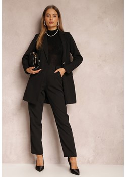 Czarne Spodnie Regular Namamn ze sklepu Renee odzież w kategorii Spodnie damskie - zdjęcie 157076807