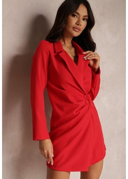 Czerwona Sukienka Semiche ze sklepu Renee odzież w kategorii Sukienki - zdjęcie 157079706