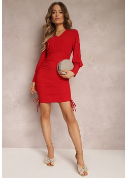Czerwona Sukienka Phaenasia ze sklepu Renee odzież w kategorii Sukienki - zdjęcie 157080856