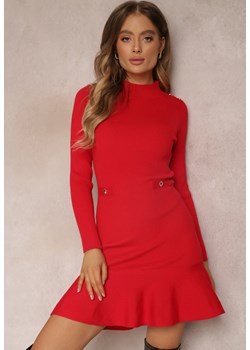 Czerwona Sukienka Neliene ze sklepu Renee odzież w kategorii Sukienki - zdjęcie 157081138