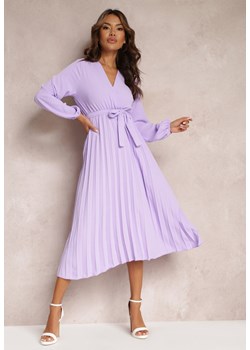 Fioletowa Sukienka Phloroe ze sklepu Renee odzież w kategorii Sukienki - zdjęcie 157097608