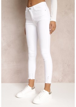 Białe Spodnie Skinny Tenyrea ze sklepu Renee odzież w kategorii Spodnie damskie - zdjęcie 157098336