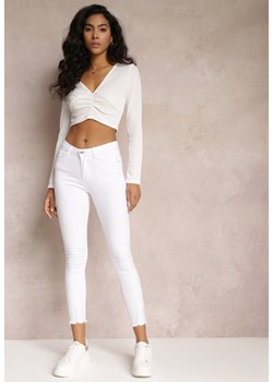 Białe Spodnie Skinny Tenyrea ze sklepu Renee odzież w kategorii Spodnie damskie - zdjęcie 157098338