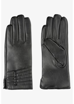 Czarne Rękawiczki Relfi ze sklepu Renee odzież w kategorii Rękawiczki damskie - zdjęcie 157115048