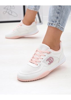 Royalfashion Biało- różowe damskie buty sportowe Bofiale ze sklepu royalfashion.pl w kategorii Buty sportowe damskie - zdjęcie 157123419