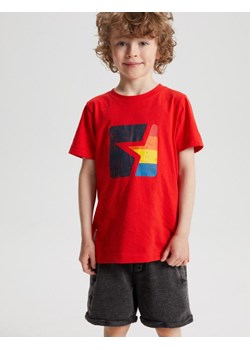 Koszulka CLTN K STR 323 Czerwony 122-128 ze sklepu Diverse w kategorii T-shirty chłopięce - zdjęcie 157130365