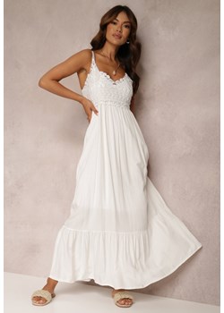 Biała Sukienka Chryazire ze sklepu Renee odzież w kategorii Sukienki - zdjęcie 157134127