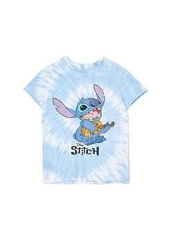 Cropp - T-shirt oversize ze Stitchem - błękitny ze sklepu Cropp w kategorii Bluzki damskie - zdjęcie 157139775