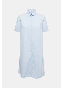 KNOWLEDGE COTTON APPAREL Sukienka koszulowa - Błękitny - Kobieta - L (L) ze sklepu Halfprice w kategorii Sukienki - zdjęcie 157146119