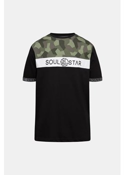SOULSTAR T-shirt - Oliwkowy - Mężczyzna - L (L) ze sklepu Halfprice w kategorii T-shirty męskie - zdjęcie 157147599