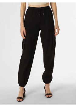Noisy May Spodnie Kobiety czarny jednolity ze sklepu vangraaf w kategorii Spodnie damskie - zdjęcie 157149178