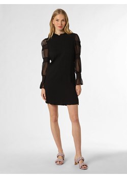Aygill's Sukienka damska Kobiety Sztuczne włókno czarny jednolity ze sklepu vangraaf w kategorii Sukienki - zdjęcie 157149187