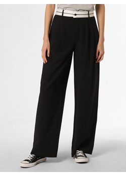 mbyM Spodnie Kobiety czarny jednolity ze sklepu vangraaf w kategorii Spodnie damskie - zdjęcie 157149217