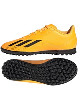 Buty piłkarskie adidas X Speedportal.4 Tf Jr GZ2448 pomarańczowe żółcie ze sklepu ButyModne.pl w kategorii Buty sportowe dziecięce - zdjęcie 157152437