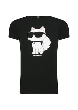 Karl Lagerfeld Kids T-shirt | Regular Fit ze sklepu Gomez Fashion Store w kategorii Bluzki dziewczęce - zdjęcie 157157047