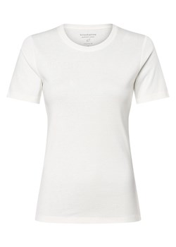 brookshire T-shirt damski Kobiety Bawełna écru jednolity ze sklepu vangraaf w kategorii Bluzki damskie - zdjęcie 157226679