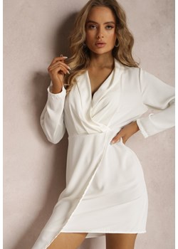 Biała Sukienka Periope ze sklepu Renee odzież w kategorii Sukienki - zdjęcie 157235995