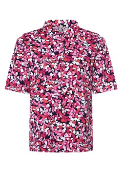RABE Damska koszulka polo Kobiety Bawełna wyrazisty róż wzorzysty ze sklepu vangraaf w kategorii Bluzki damskie - zdjęcie 157237587