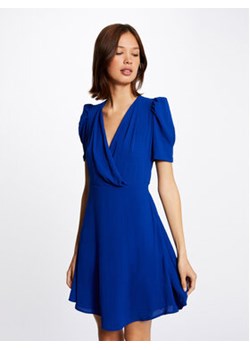Morgan Sukienka codzienna 221-RIGINA.F Niebieski Regular Fit ze sklepu MODIVO w kategorii Sukienki - zdjęcie 157265239
