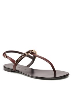 Giuseppe Zanotti Sandały E200042 Brązowy ze sklepu MODIVO w kategorii Sandały damskie - zdjęcie 157266235
