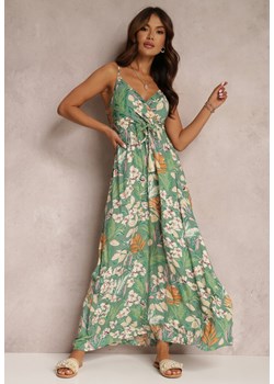 Zielona Sukienka Nourane ze sklepu Renee odzież w kategorii Sukienki - zdjęcie 157267459