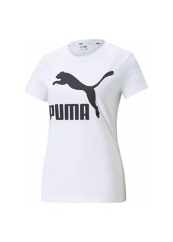 Koszulka damska Classics Logo Tee Puma ze sklepu SPORT-SHOP.pl w kategorii Bluzki damskie - zdjęcie 157269078