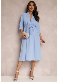 Jasnoniebieska Sukienka Canopis ze sklepu Renee odzież w kategorii Sukienki - zdjęcie 157284599