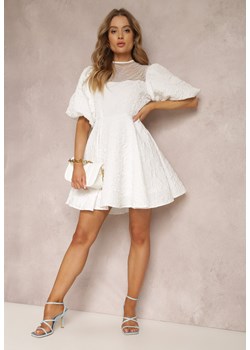 Biała Sukienka Asoope ze sklepu Renee odzież w kategorii Sukienki - zdjęcie 157288587