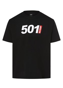 Levi's T-shirt męski Mężczyźni Bawełna czarny nadruk ze sklepu vangraaf w kategorii T-shirty męskie - zdjęcie 157288668