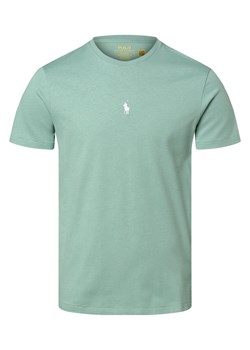 Polo Ralph Lauren T-shirt męski Mężczyźni Bawełna seledynowy jednolity ze sklepu vangraaf w kategorii T-shirty męskie - zdjęcie 157294596