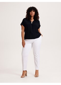 Reserved - Spodnie z kantem - biały ze sklepu Reserved w kategorii Spodnie damskie - zdjęcie 157296876